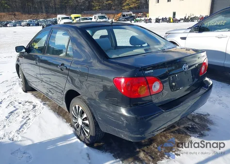 2003 Toyota Corolla Le z USA, uszkodzony, nr VIN JTDBR38E630051006